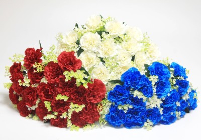 Б12177 Б/С Букет гвоздик 18 голов с доб."Алмаз"Н38см(3шт)