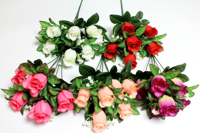 Б12252 Букет бутон 6гол."Ричард"41см(20микс)