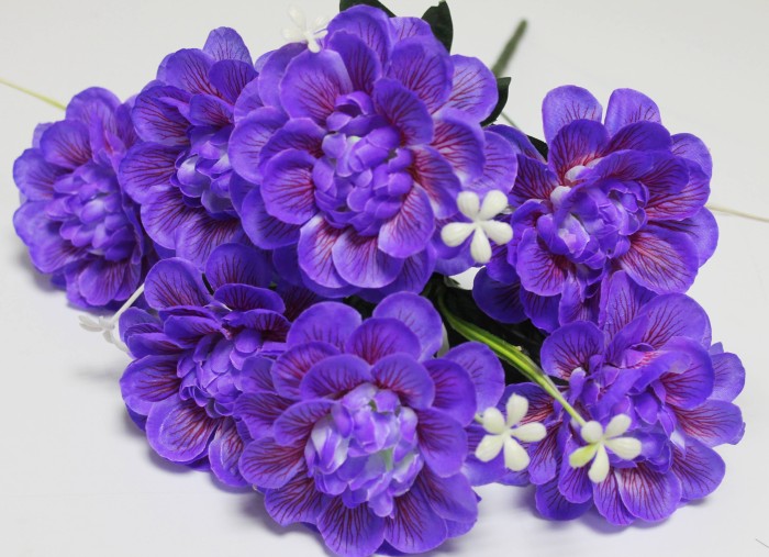 Б11904 Букет георгин"Светофор"7г.Н40см(20шт)