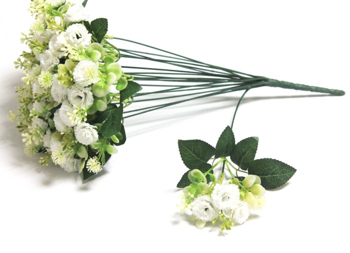 Б12178 Б/С Букет-добавка 18 веток по 3 шарика- 54 головы Н43см