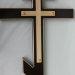 Р7206 Б/С Крест сосна классический с иконой Н-250