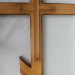 Р7206 Крест сосна классический с иконой Н-250