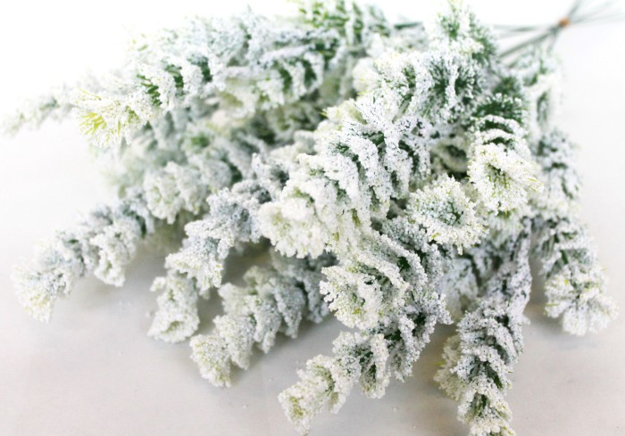 В4018 Б/С Ветка аспарагус-ёлочка обсыпная Н45см(40шт)